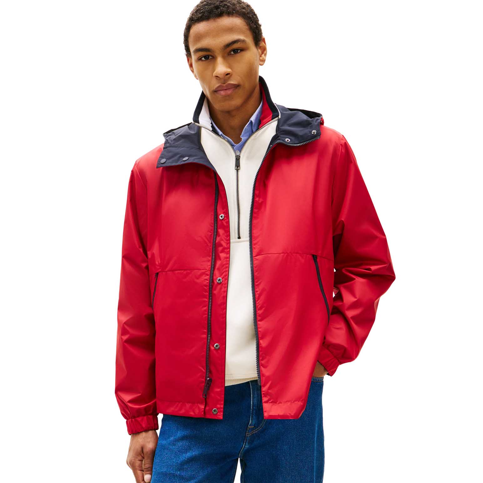 Tommy Hilfiger Reversible Colour Block Jacket